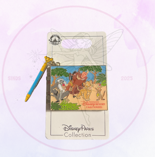 SHDL Pin Handtekeningboek De Leeuwenkoning