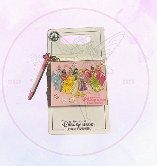 SHDL Pin Handtekeningboek Prinsessen