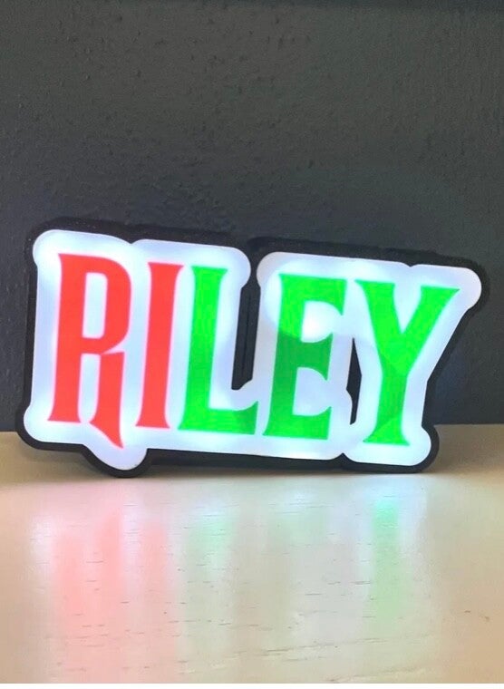 Personalized Name Light Box