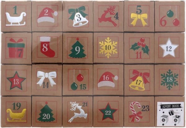 Adventkalender kerstmis
