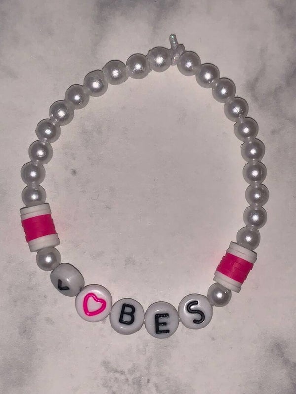 Vibes armband roze