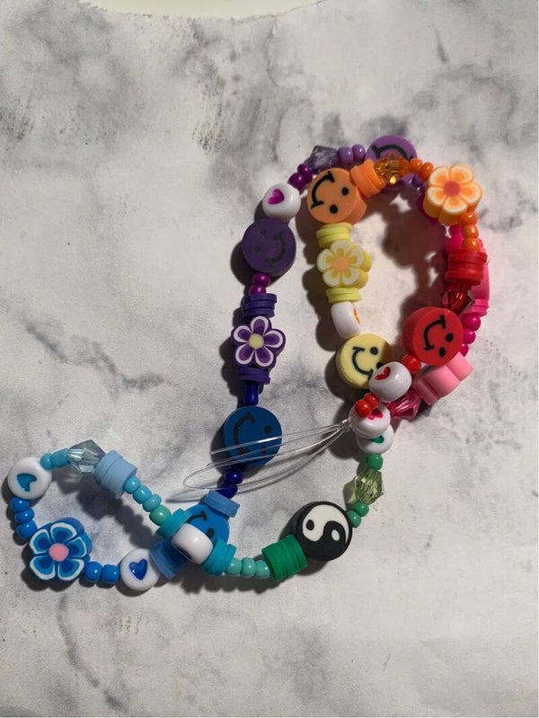 Rainbow phone charm