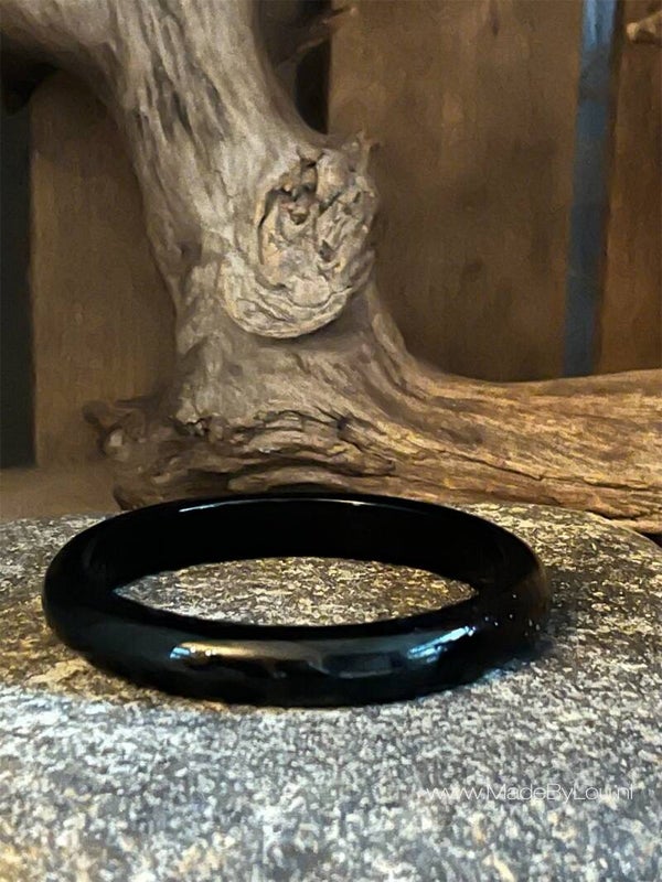 Vintage armband zwart