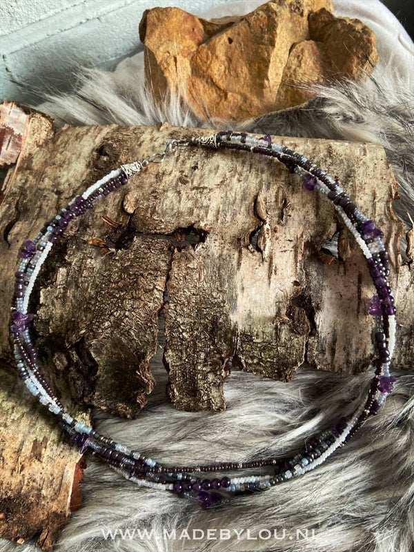 •SALE• Amethist ketting