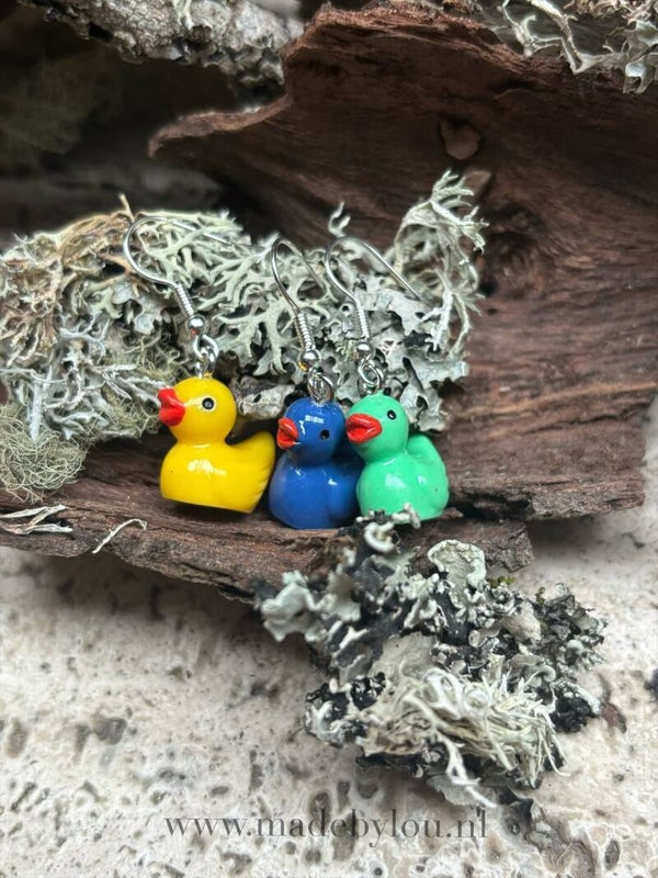 Eendjes oorbellen
