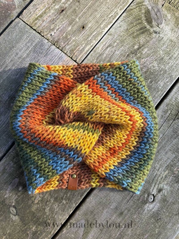 Warme winter haarband