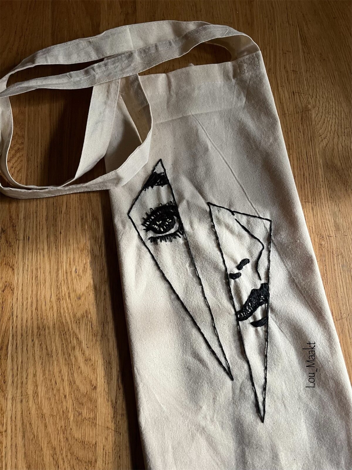 Canvas tas ‘Kijk’.