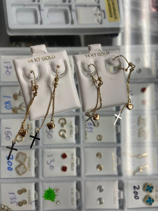 Aretes colgantes