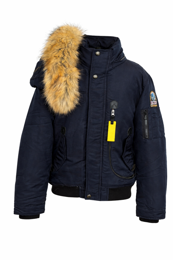 Parajumper 1:1 jongens jas donkerblauw maat 14 jaar – heel goede staat Parajumper 1:1 boys jacket dark blue size 14 years – very good condition