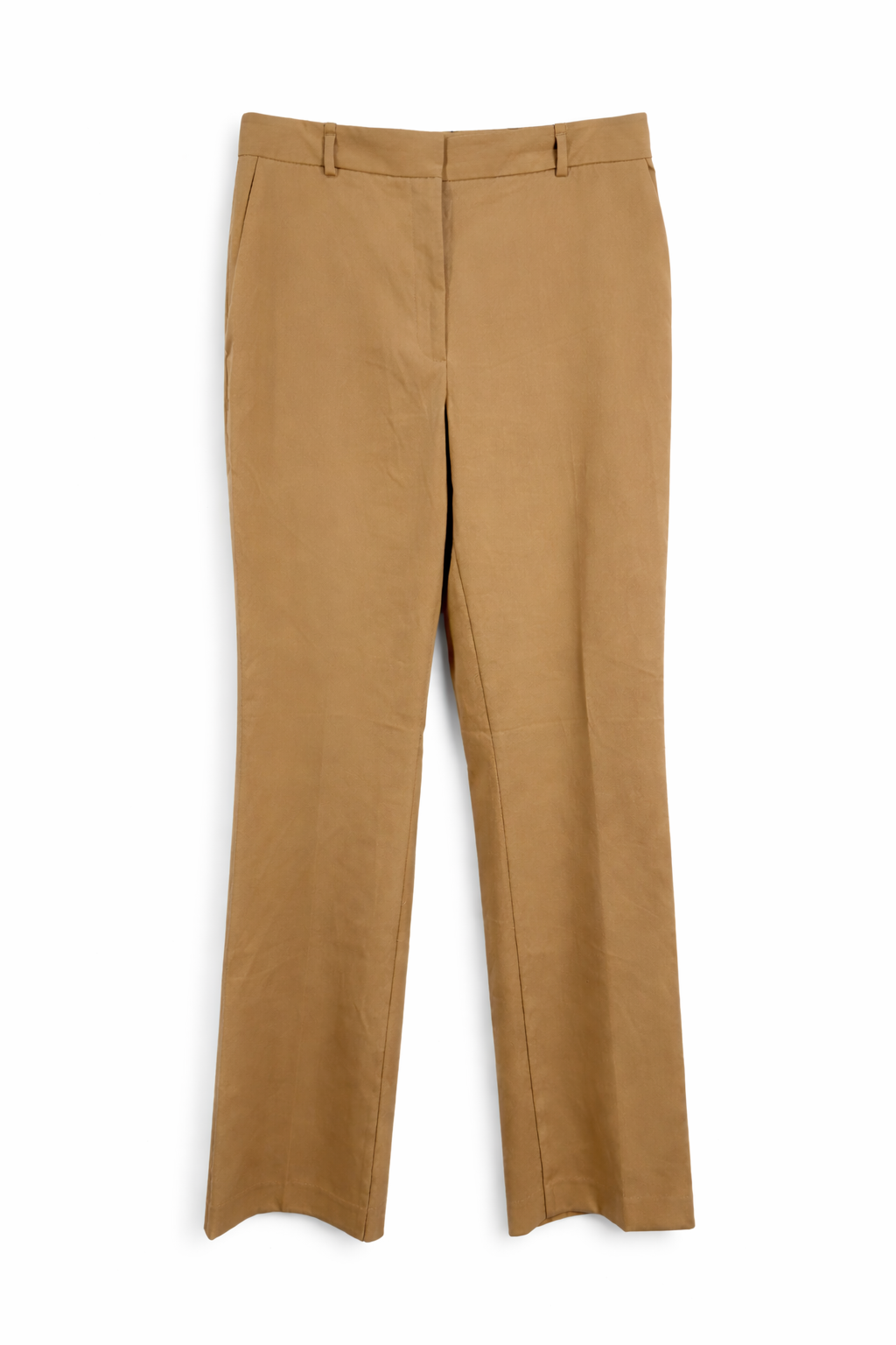 Zara dames pantalon kamel maat L – heel goede staat Zara women’s trousers camel size L – very good condition