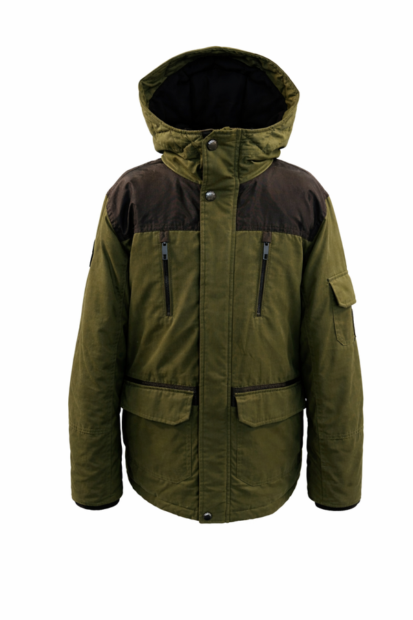C&A jongens jas legergroen maat 158 – heel goede staat C&A boys jacket army green size 158 – very good condition