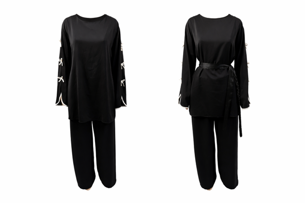 Arabic dames set zwart – heel goede staat Arabic women’s set black – very good condition