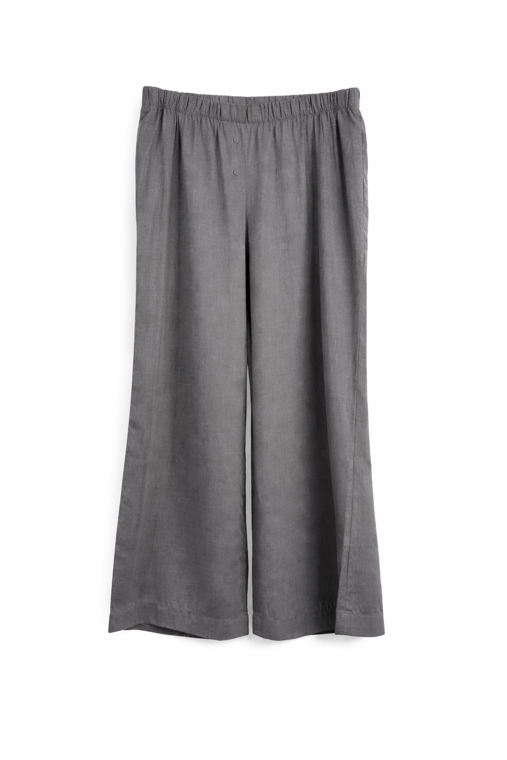 Zara wijde pantalon grijs maat L – nieuw Zara wide leg trousers grey size L – new