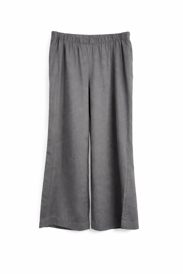 Zara wijde pantalon grijs maat L – nieuw Zara wide leg trousers grey size L – new