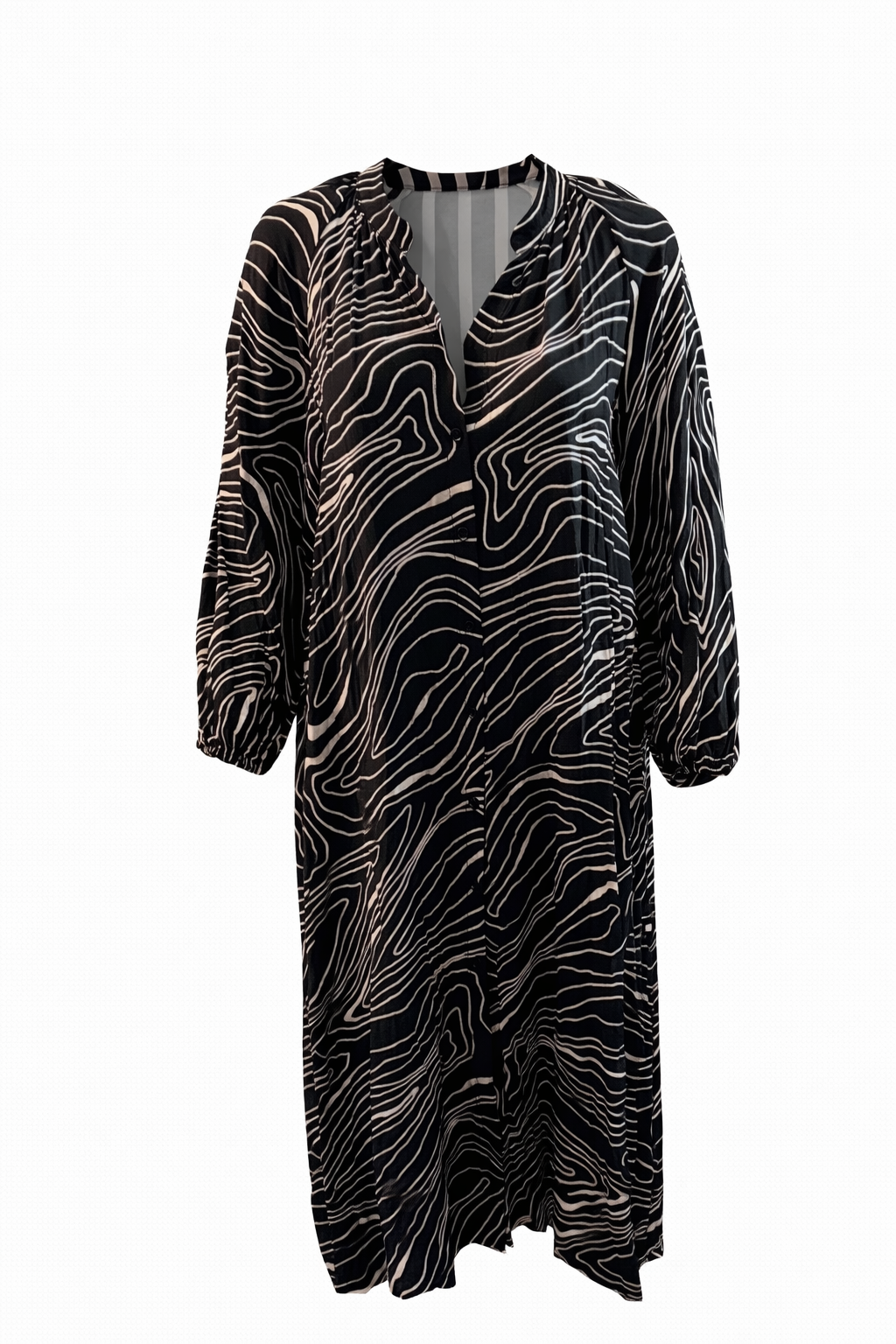 Zara dames jurk met knoopsluiting maat XL / Zara women’s dress with button closure size XL