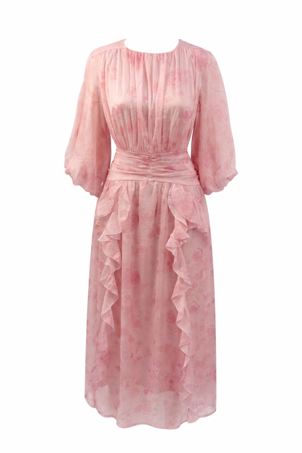 Shein roze jurk maat L – nieuw Shein pink dress size L – new