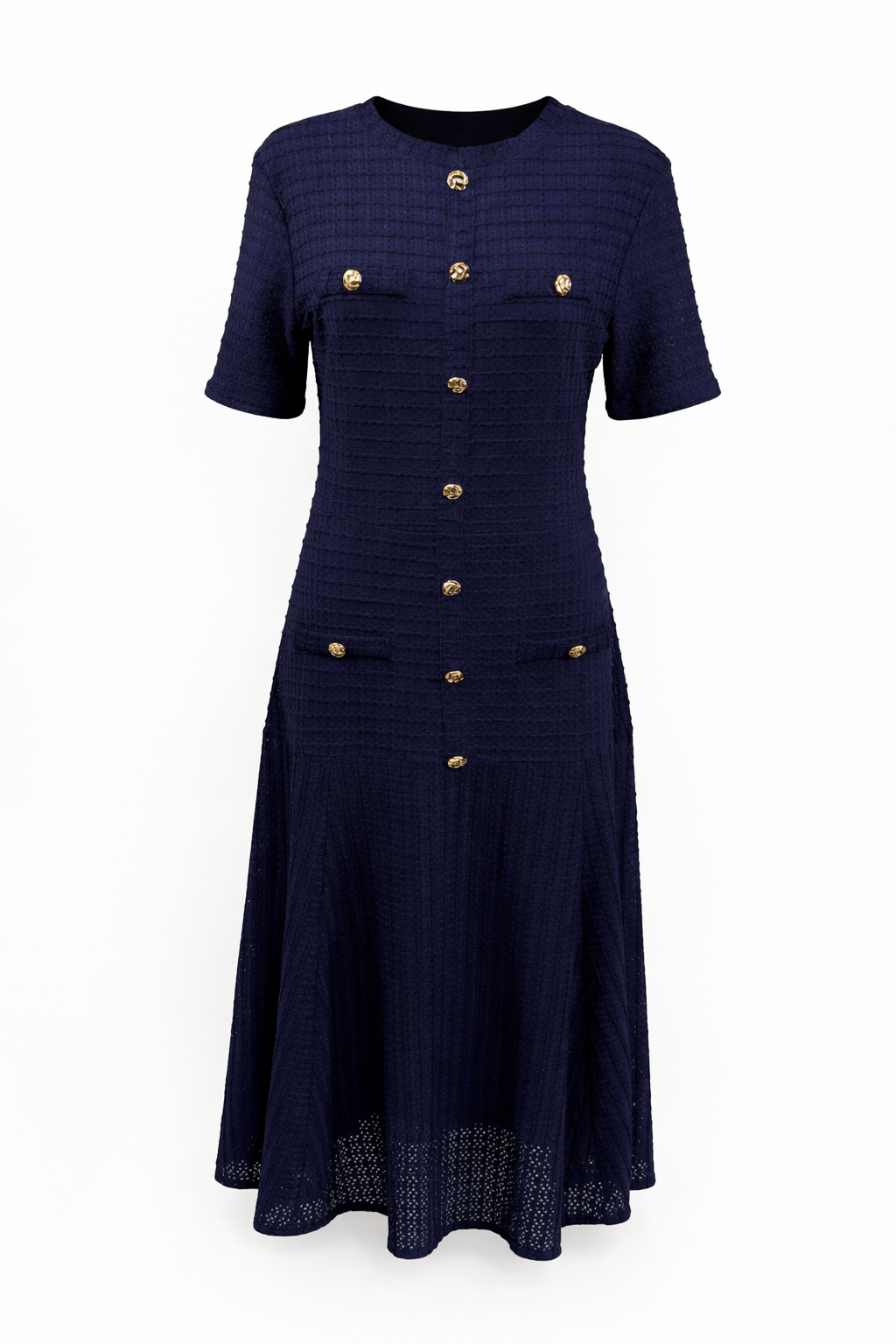 Lange dames jurk blauw maat L/XL – nieuw Long women’s dress blue size L/XL – new