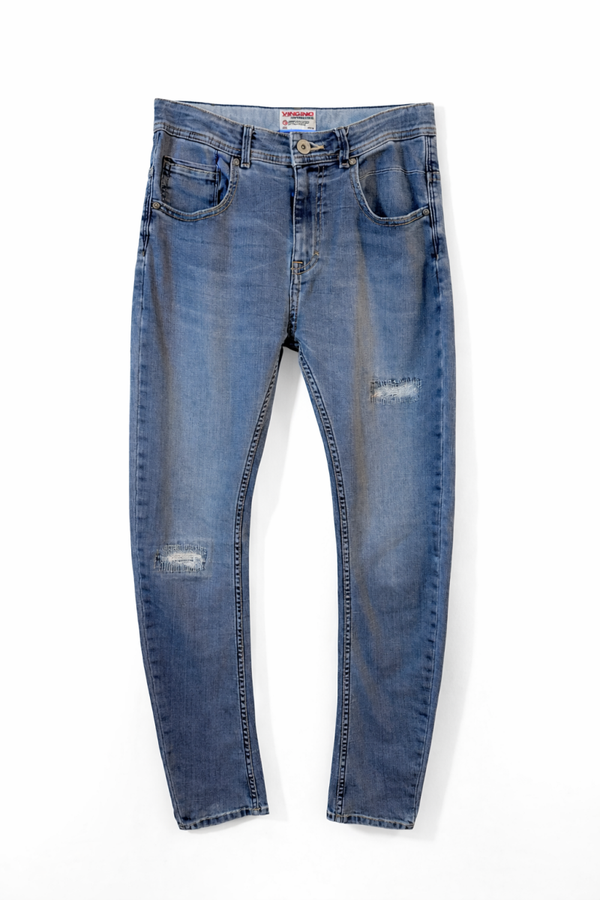 Vingino jongens jeans donkerblauw maat 14 – heel goed Vingino boys jeans dark blue size 14 – very good