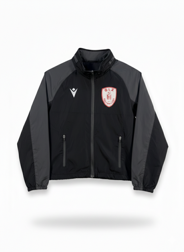 Macron Jasje met Verborgen Capuchon – Heel Goede Staat Macron Jacket with Hidden Hood – Very Good Condition