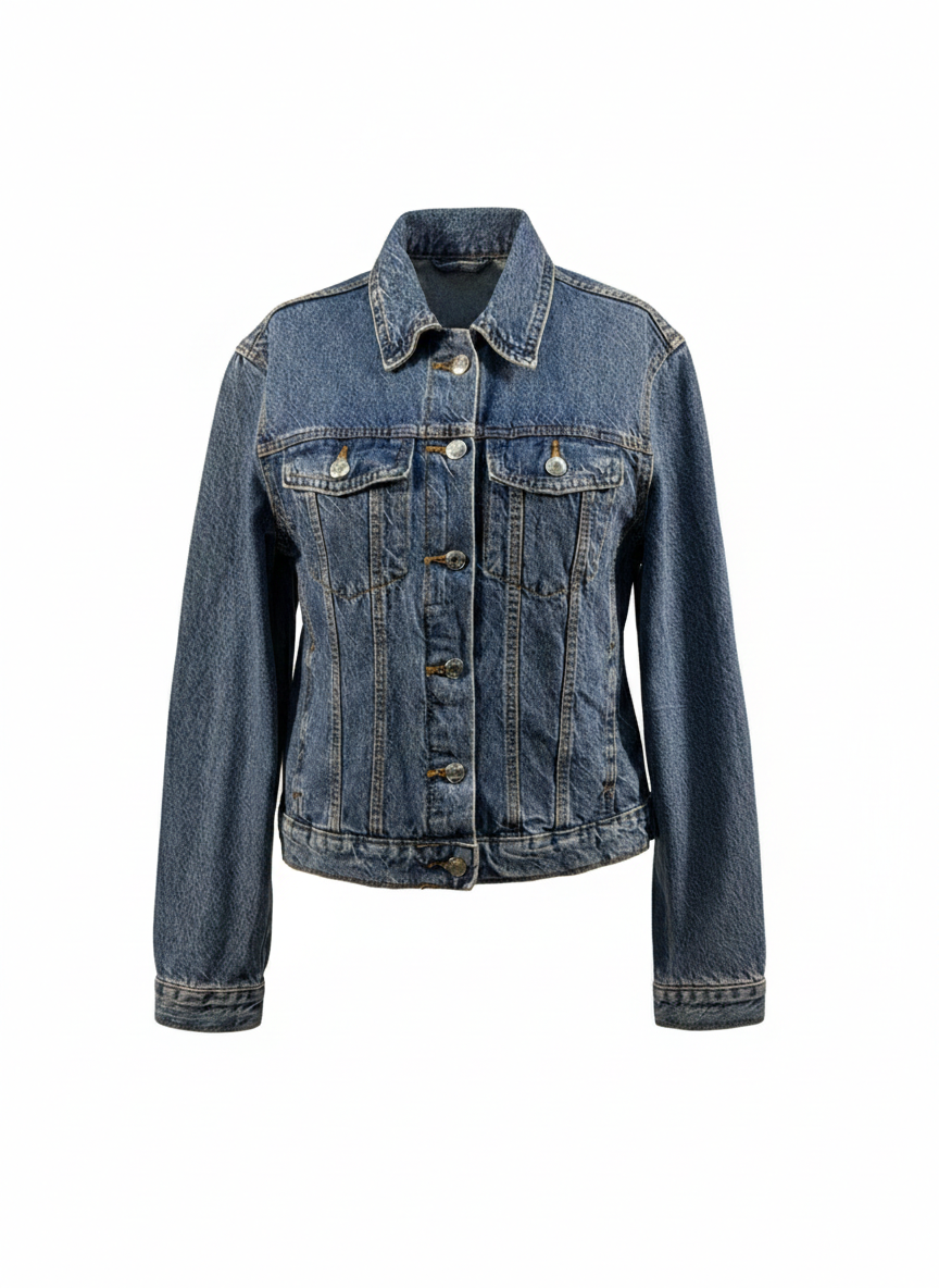 Stradivarius denim jacket – maat L Heel goed - Stradivarius denim jacket size L – Very good