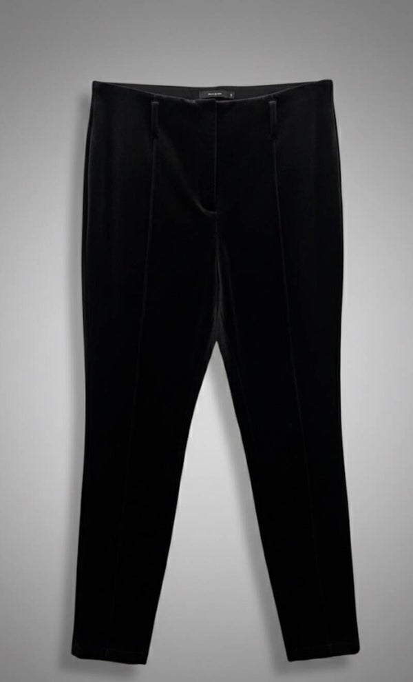 River Island dames fluwelen broek zwart maat 44 / River Island women’s velvet trousers black size 44