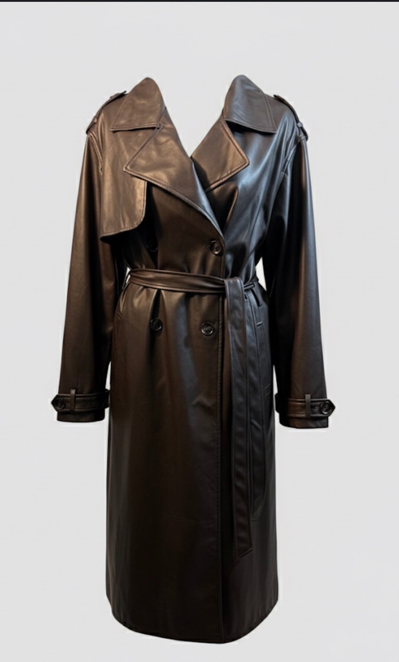 Preloved Primark dames lange jas bruin maat M – zo goed als nieuw Preloved Primark women’s long coat brown size M – very good condition