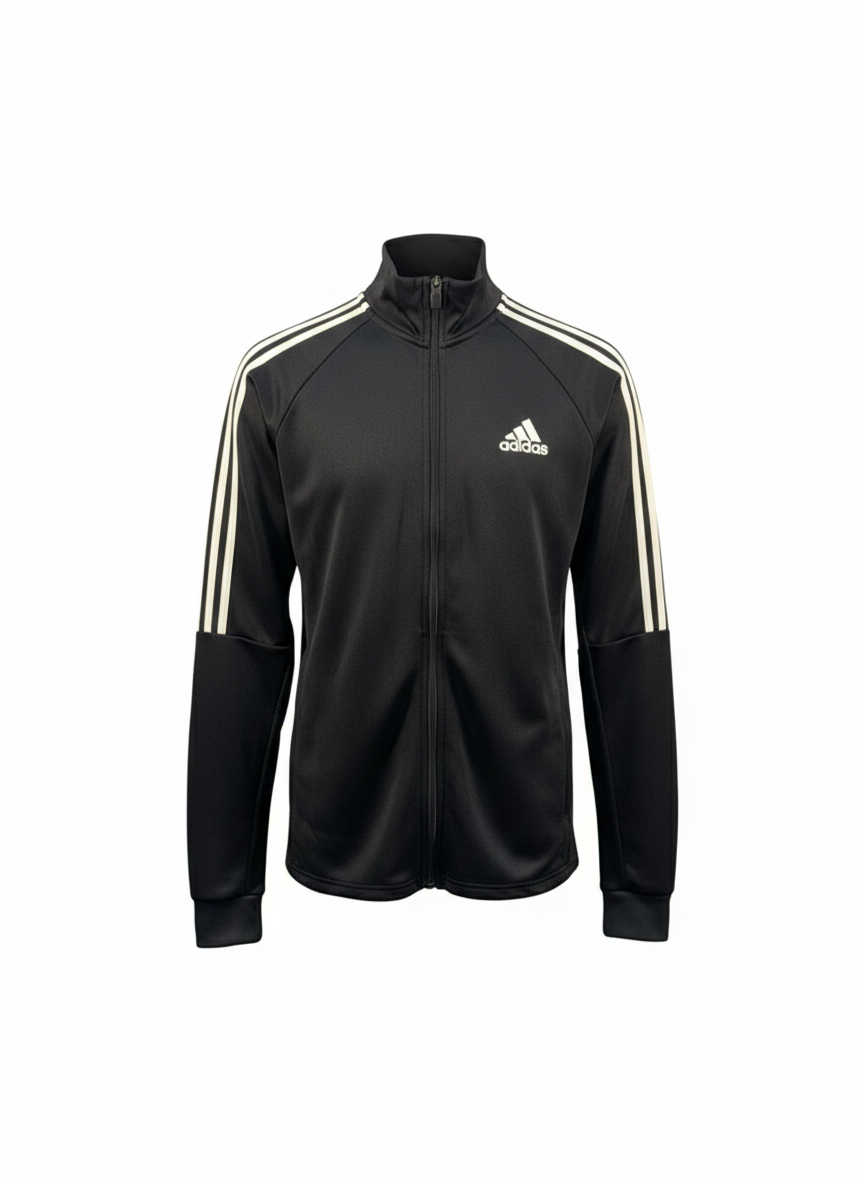 Adidas jongens trainingsvest zwart maat 168 – sportief & comfortabel Adidas boys track jacket black size 168 – sporty & comfortable