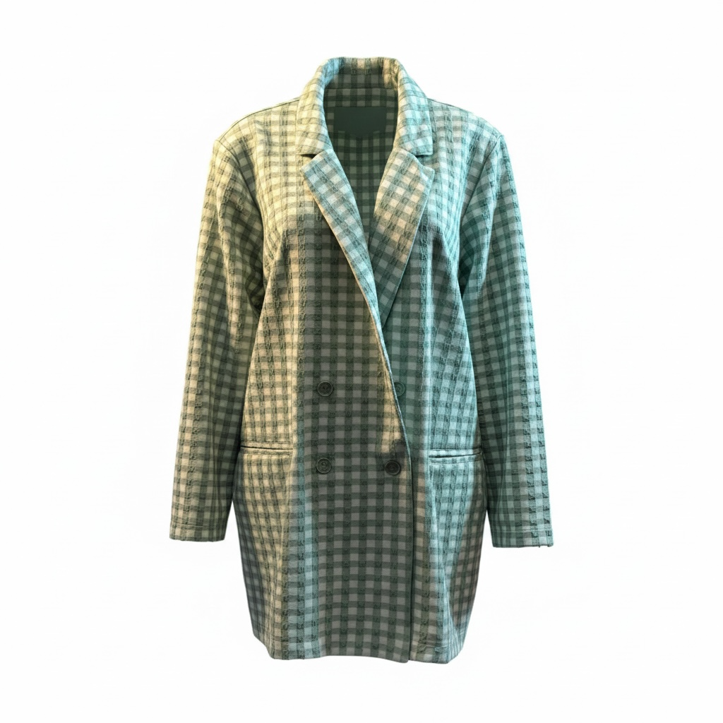 H&M dames oversized blazer groen maat XL / H&M women’s oversized green blazer size XL