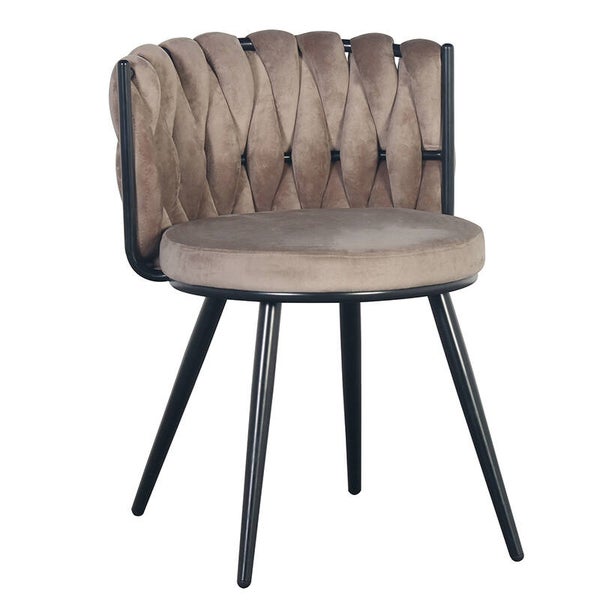 Moon chair sand white - set van 2