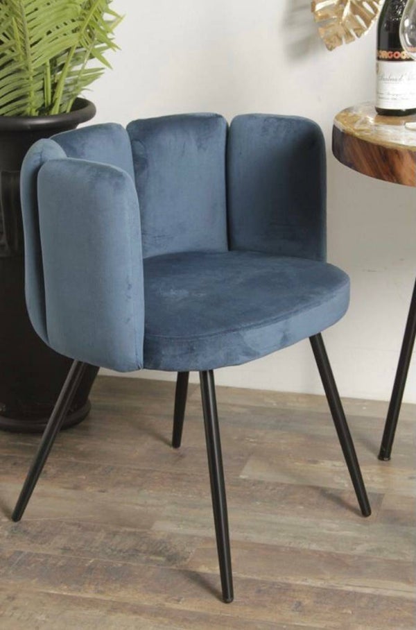 High hive chair ocean blue - set van 2
