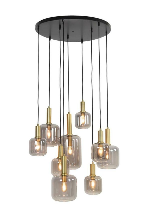 Hanglamp LEKAR antiek brons