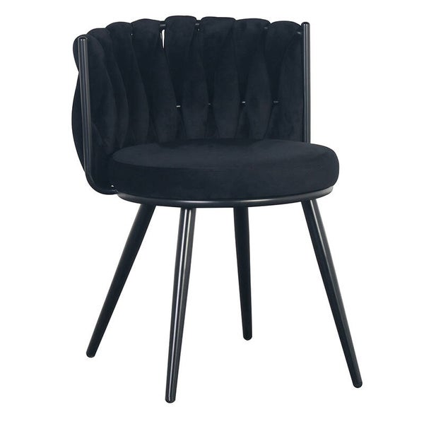 Moon chair black - set van 2