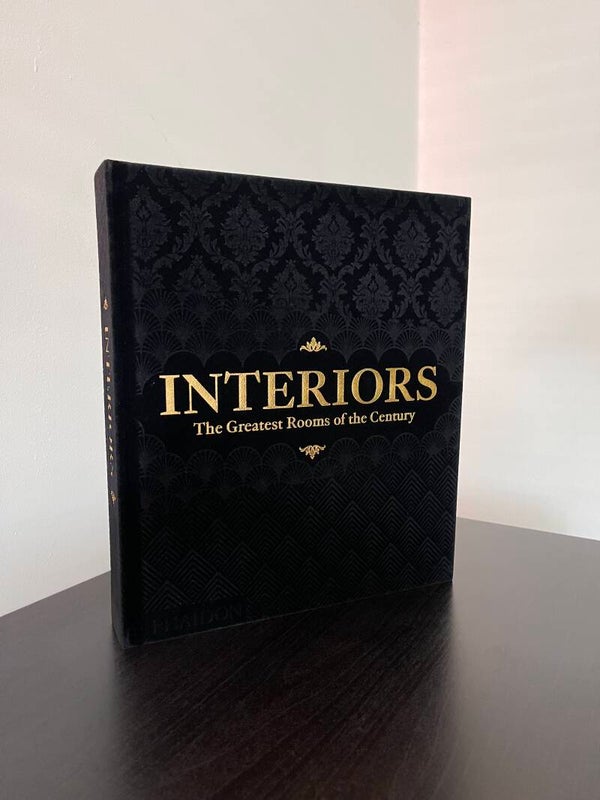 Tafelboek INTERIORS zwart