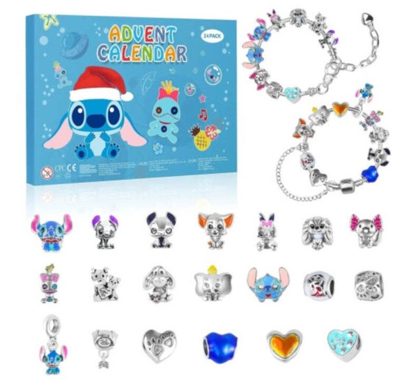 Christmas Advent Calendar Bracelets 24 Days