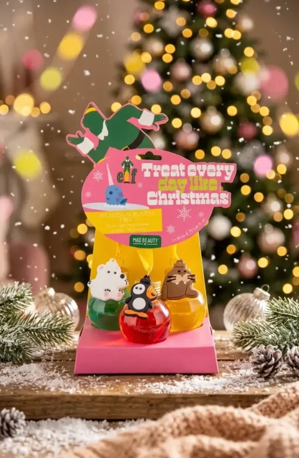 Elf bubble bath trio