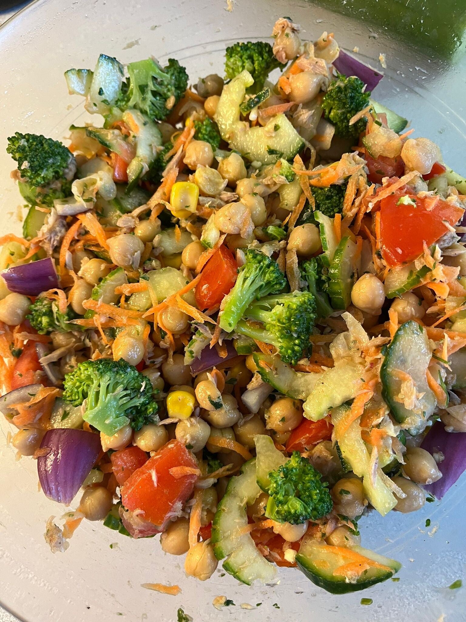Salade de pois chiche