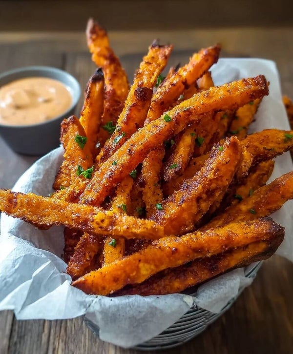 Frite de patate douce