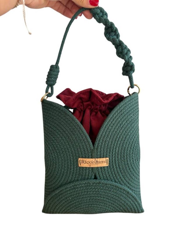 Borsa Giada – Verde Bosco