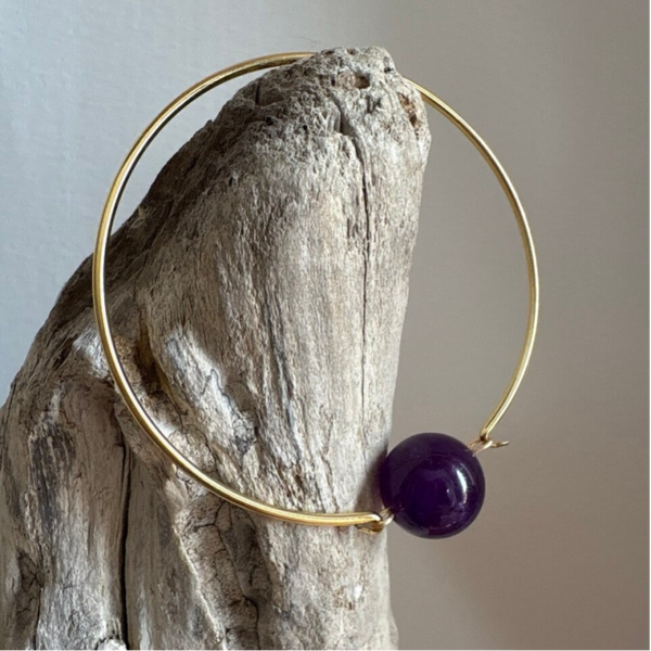Bracciale con ametista