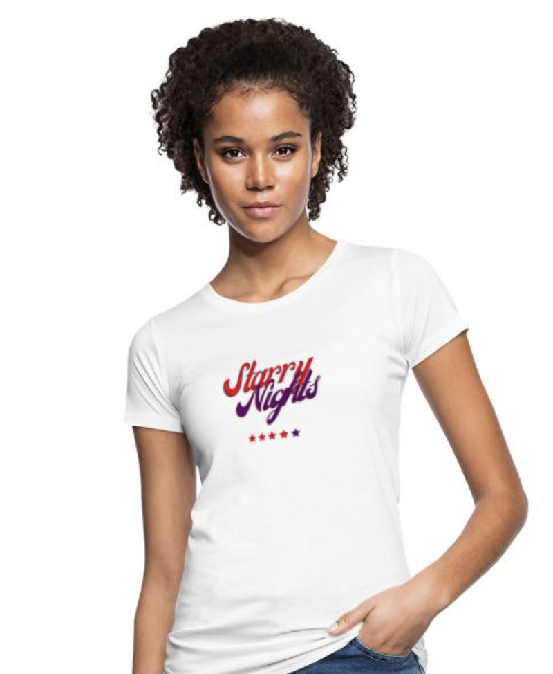 Shirt starry night dames