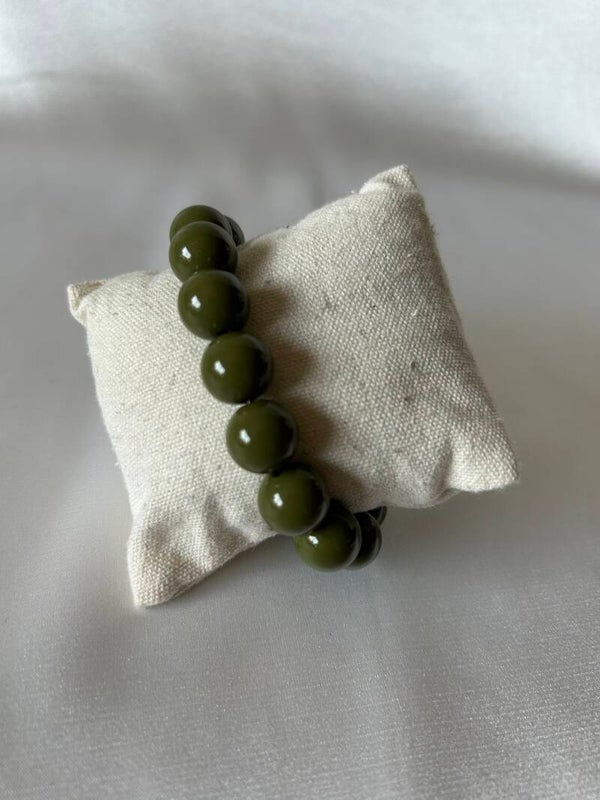 Armband mosgroen