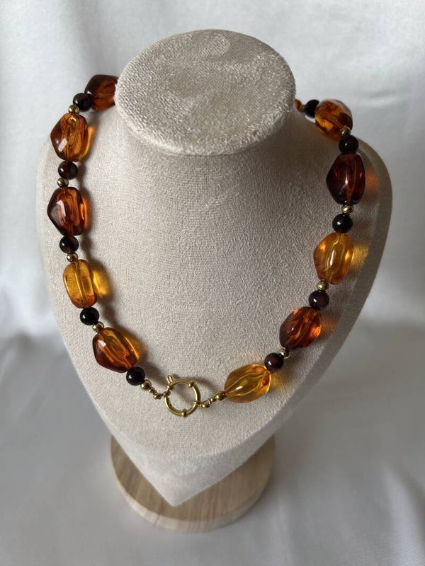 Ketting organisch bruin