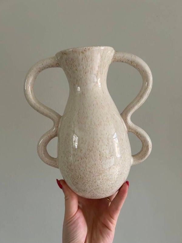 Vaas kruikje beige
