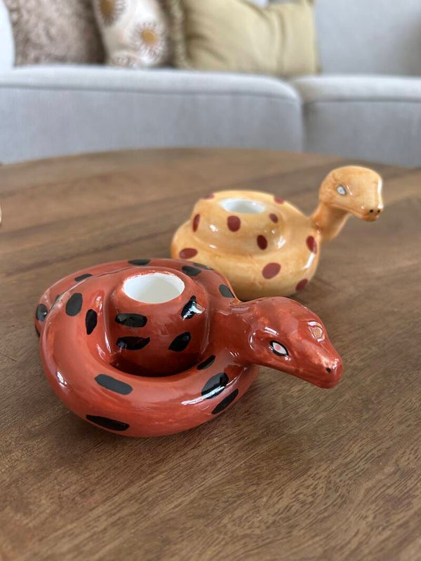 Kandelaar snake bruin