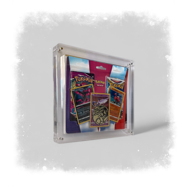 The Acrylic Box 3-Pack-Blister Acryl Case