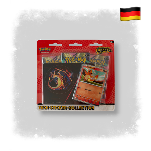 Erhabene Helden Tech Sticker Kollektion (Glumanda)