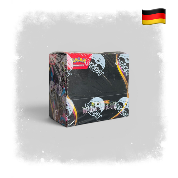 Pokémon Dunkelnacht Booster Display