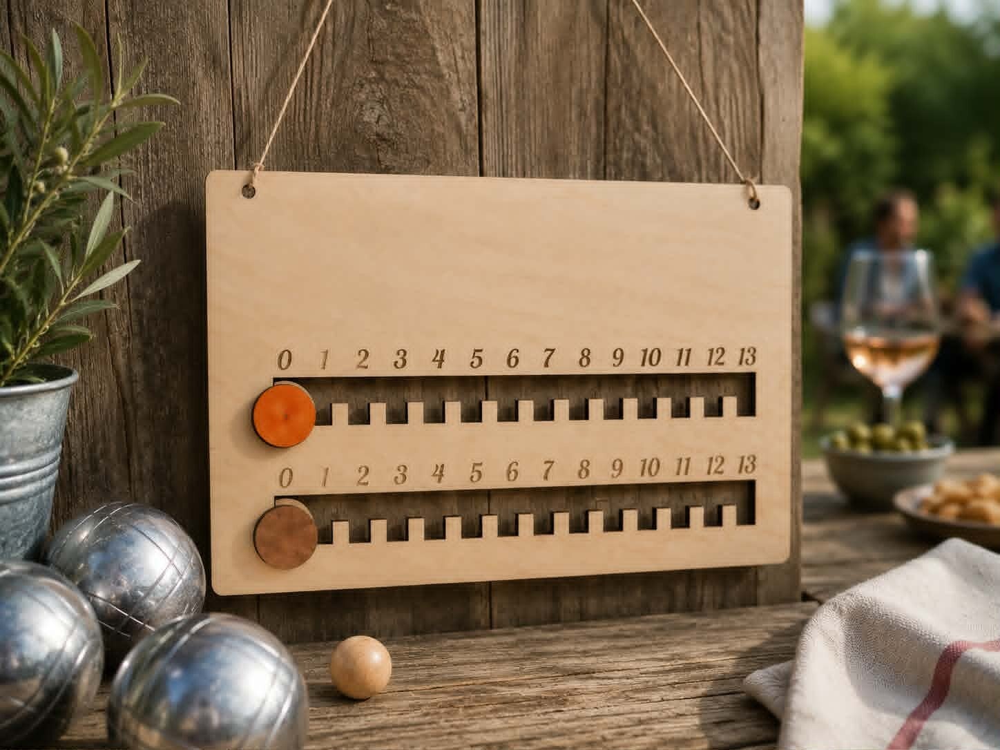 Compteur de points murale personnalisé - Modèle 100% personnalisable selon vos souhaits