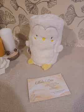 Couverture personnalisée - Modèle pingouin