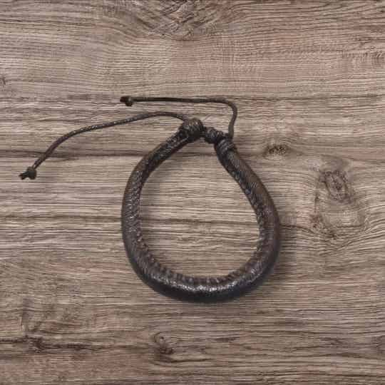 Bracelet homme en simili cuir